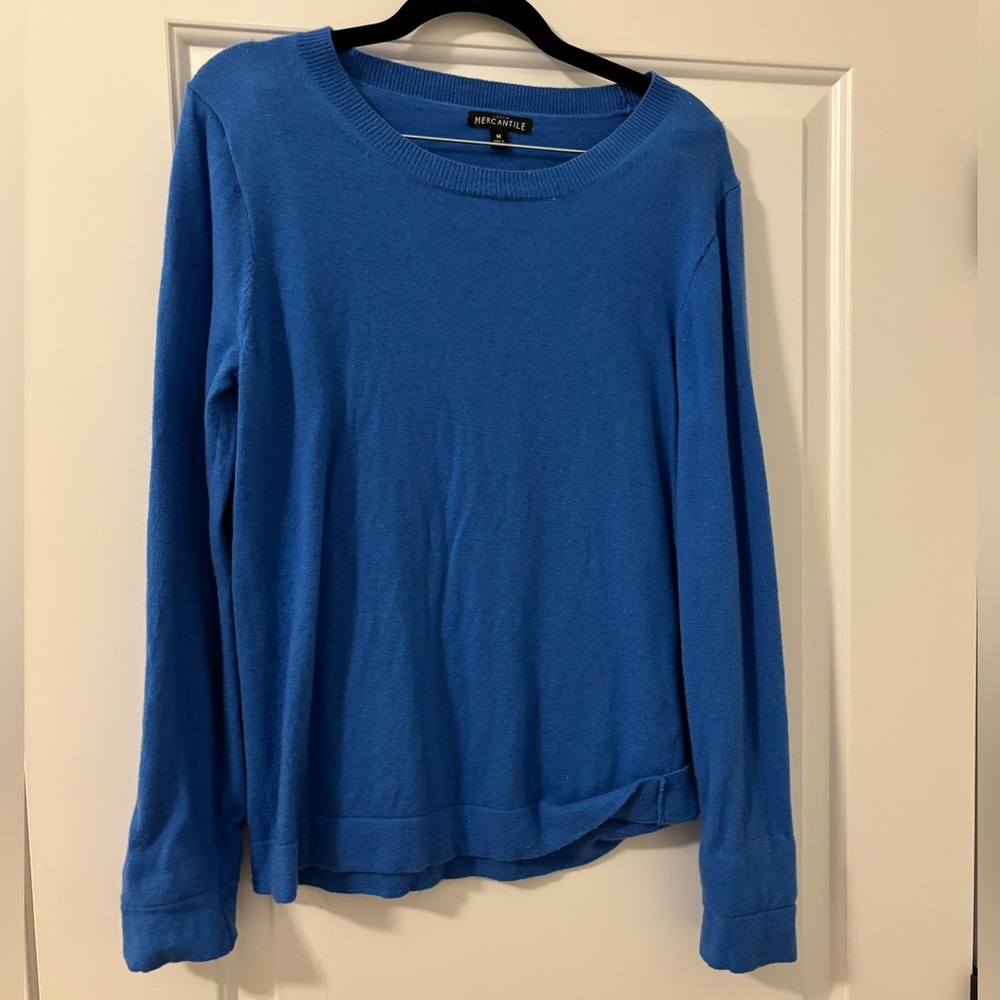 J. Crew Blue Sweater